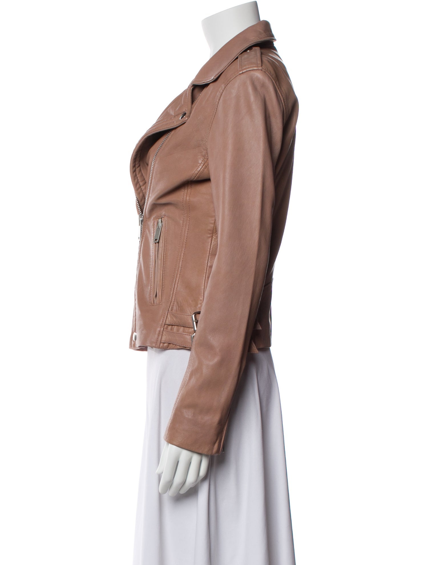 Amaryllis Leather Biker Jacket