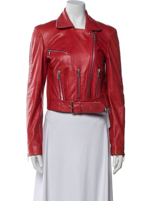 Amaryllis Leather Biker Jacket