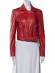 Amaryllis Leather Biker Jacket