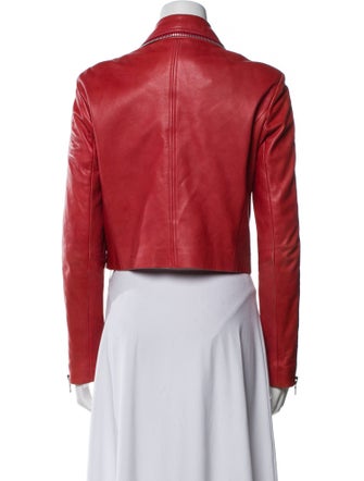 Amaryllis Leather Biker Jacket