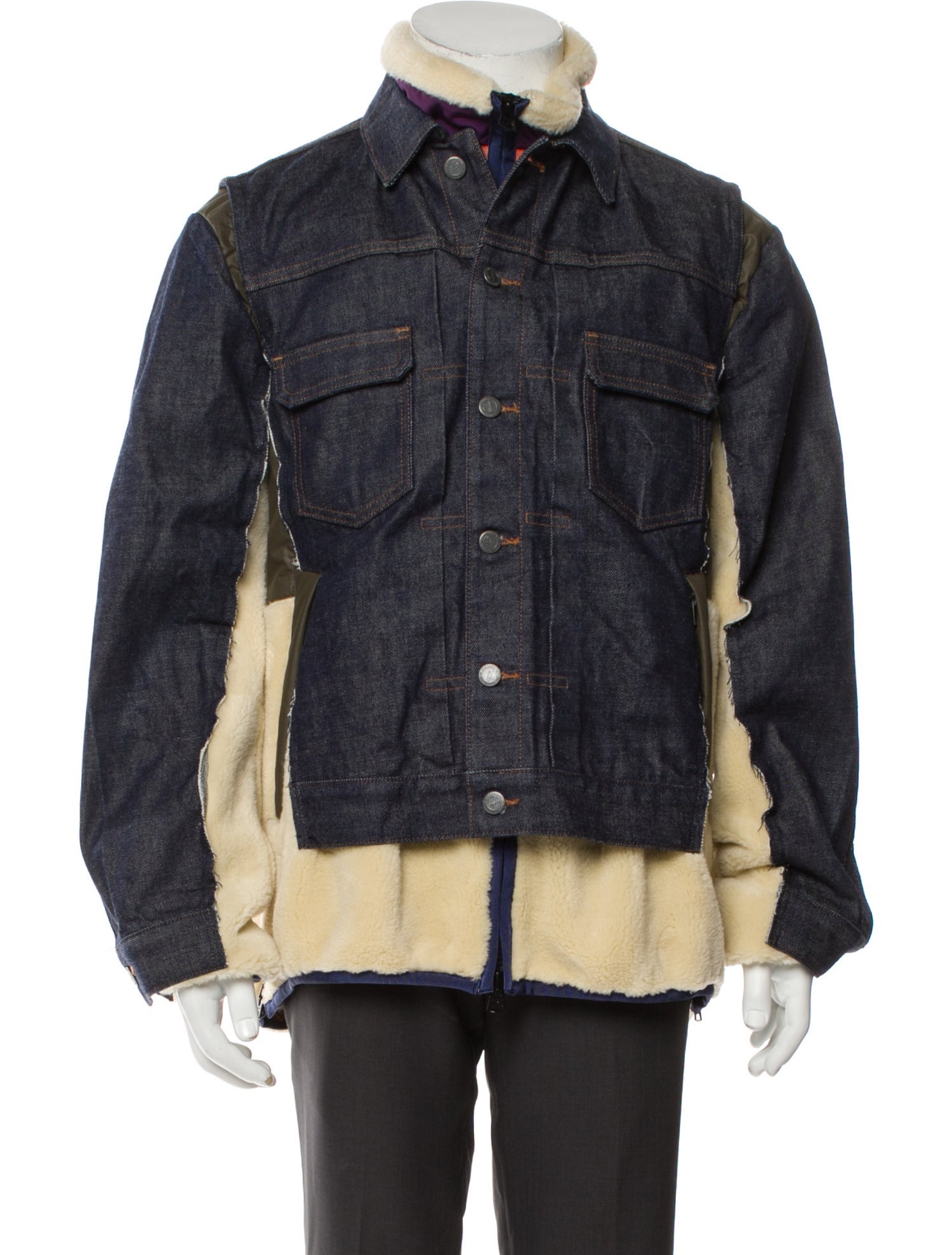 ジャケット・アウター L Vanson Leathers Cordura Jacket Denim Supreme Vanson Leathers Cordura Denim Jacket (FW22) - $498