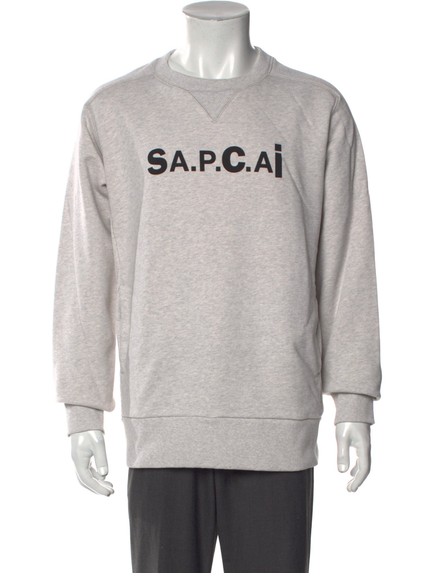 A.P.C. x Sacai Graphic Print Crew Neck Sweatshirt
