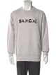 A.P.C. x Sacai Graphic Print Crew Neck Sweatshirt