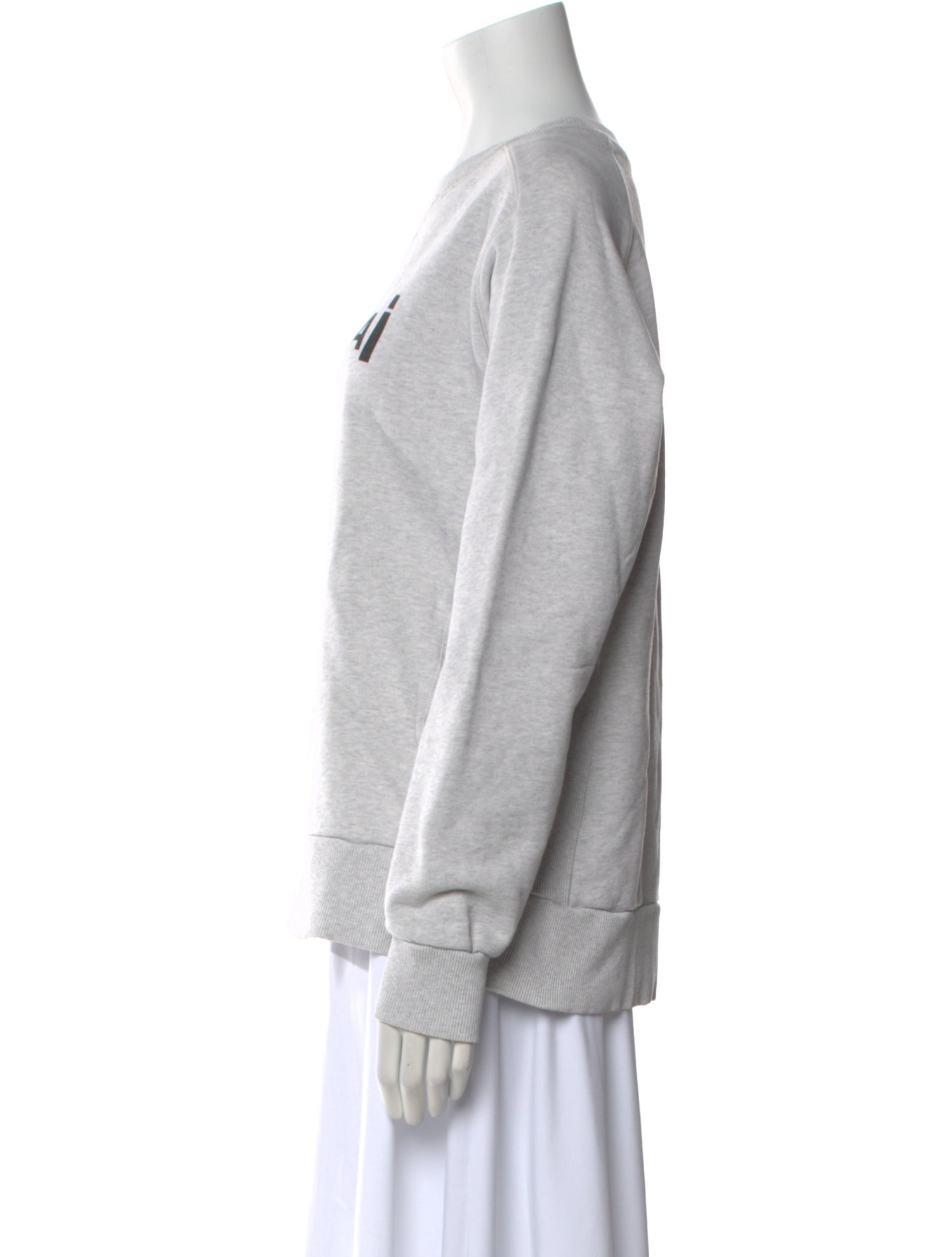 A.P.C. x Sacai Graphic Print Crew Neck Sweatshirt