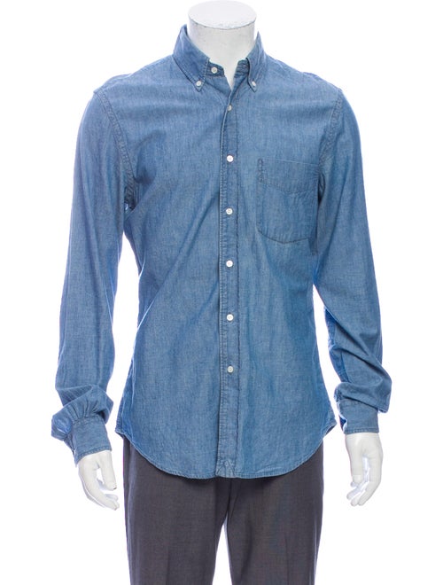 Aspesi Long Sleeve Shirt Blue