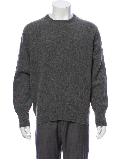 Aspesi Lambswool Crew Neck Pullover Grey