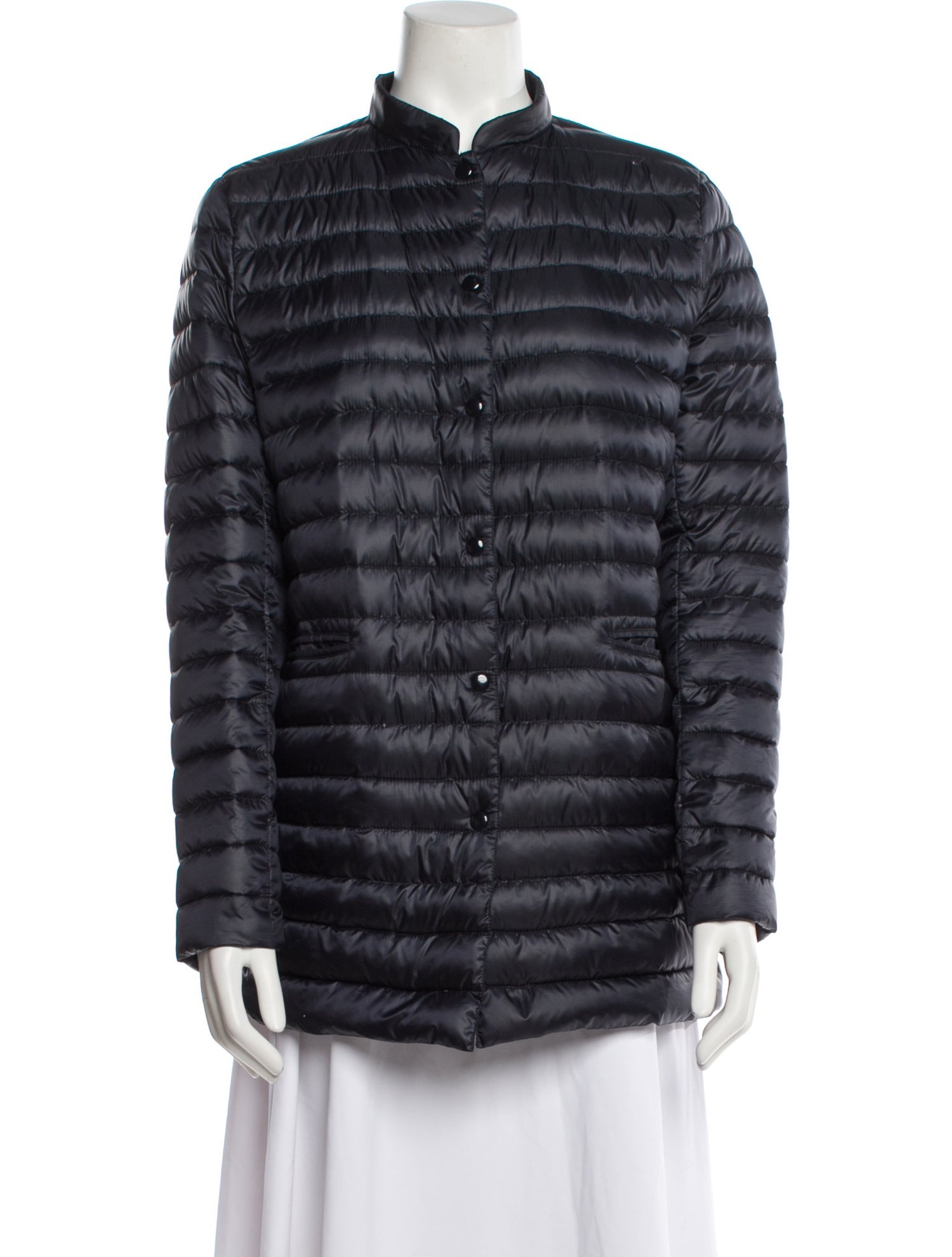 Aspesi Striped Down Jacket