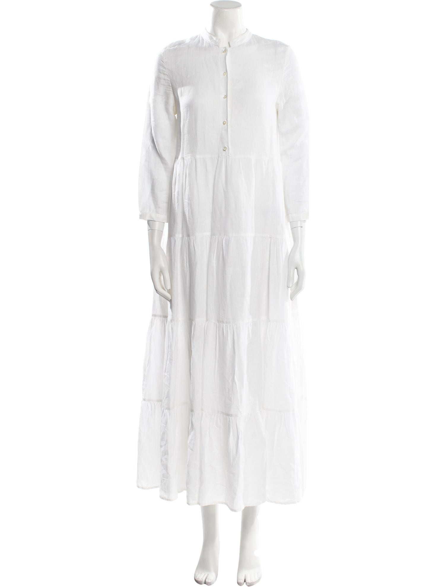 Aspesi Linen Long Dress