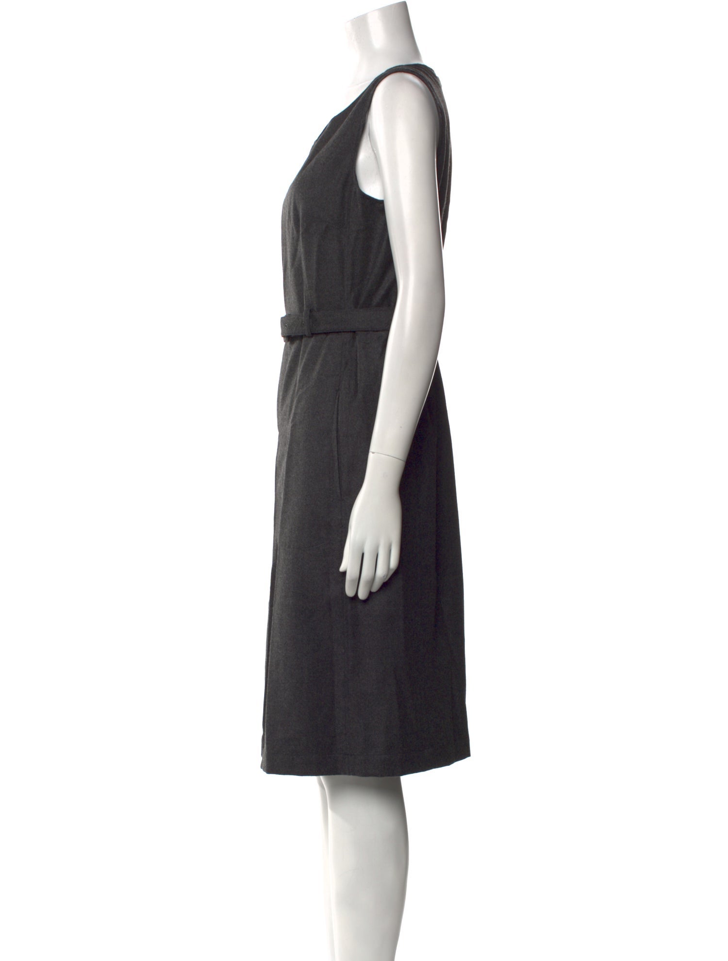Aspesi Wool Knee-Length Dress