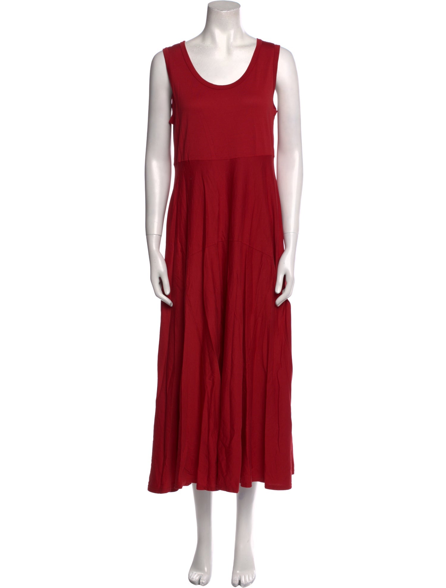 Aspesi Scoop Neck Long Dress