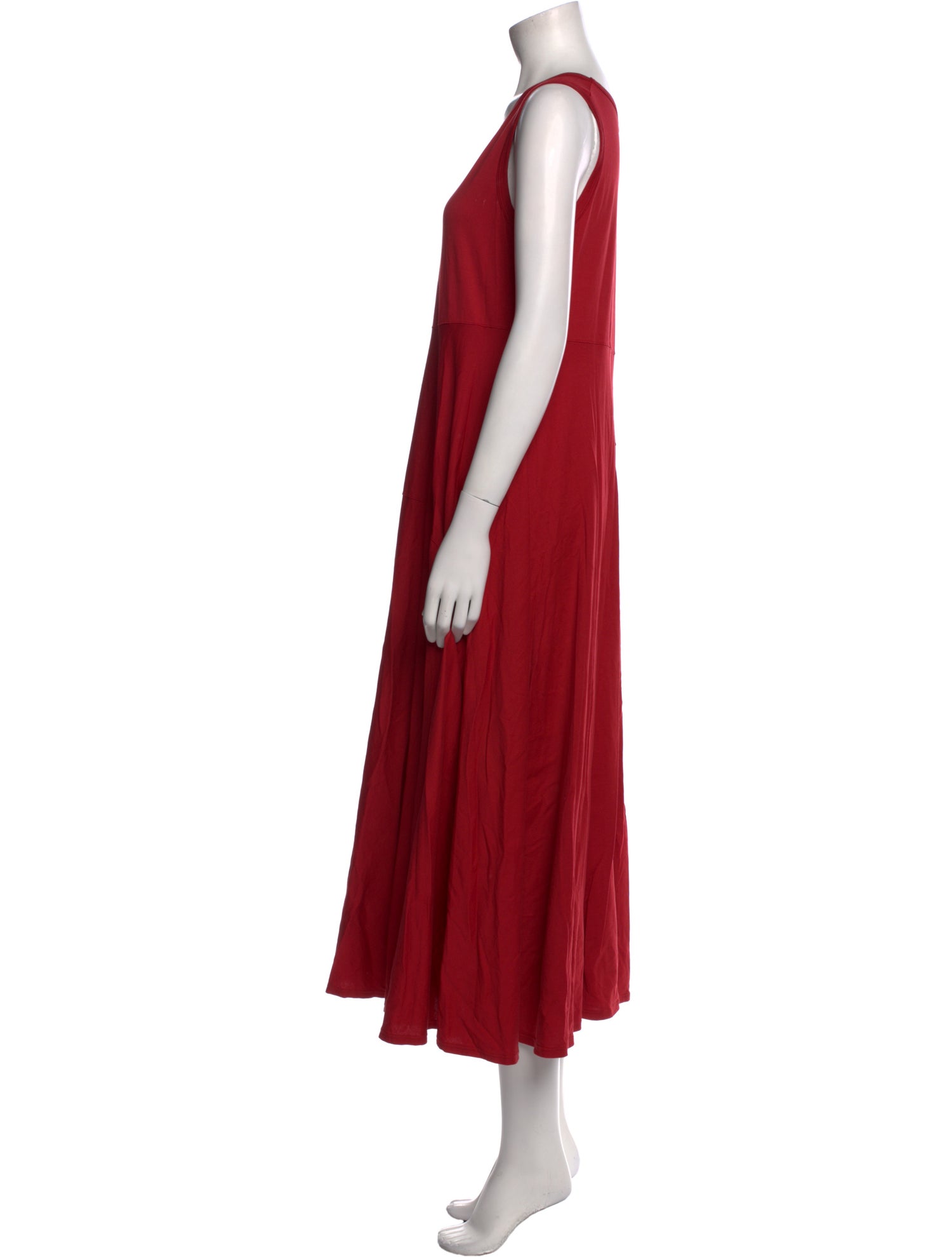 Aspesi Scoop Neck Long Dress