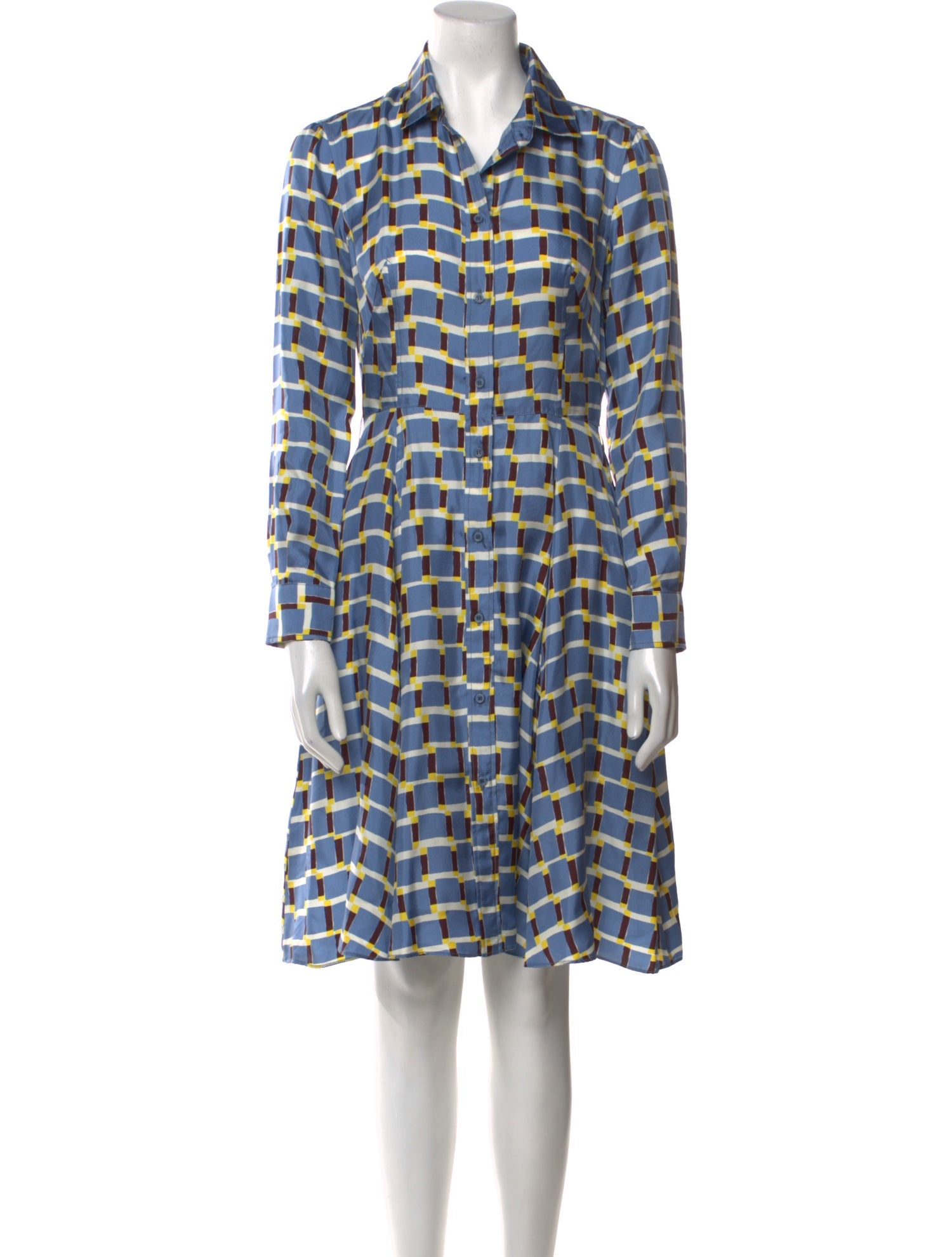 Aspesi Silk Knee-Length Dress