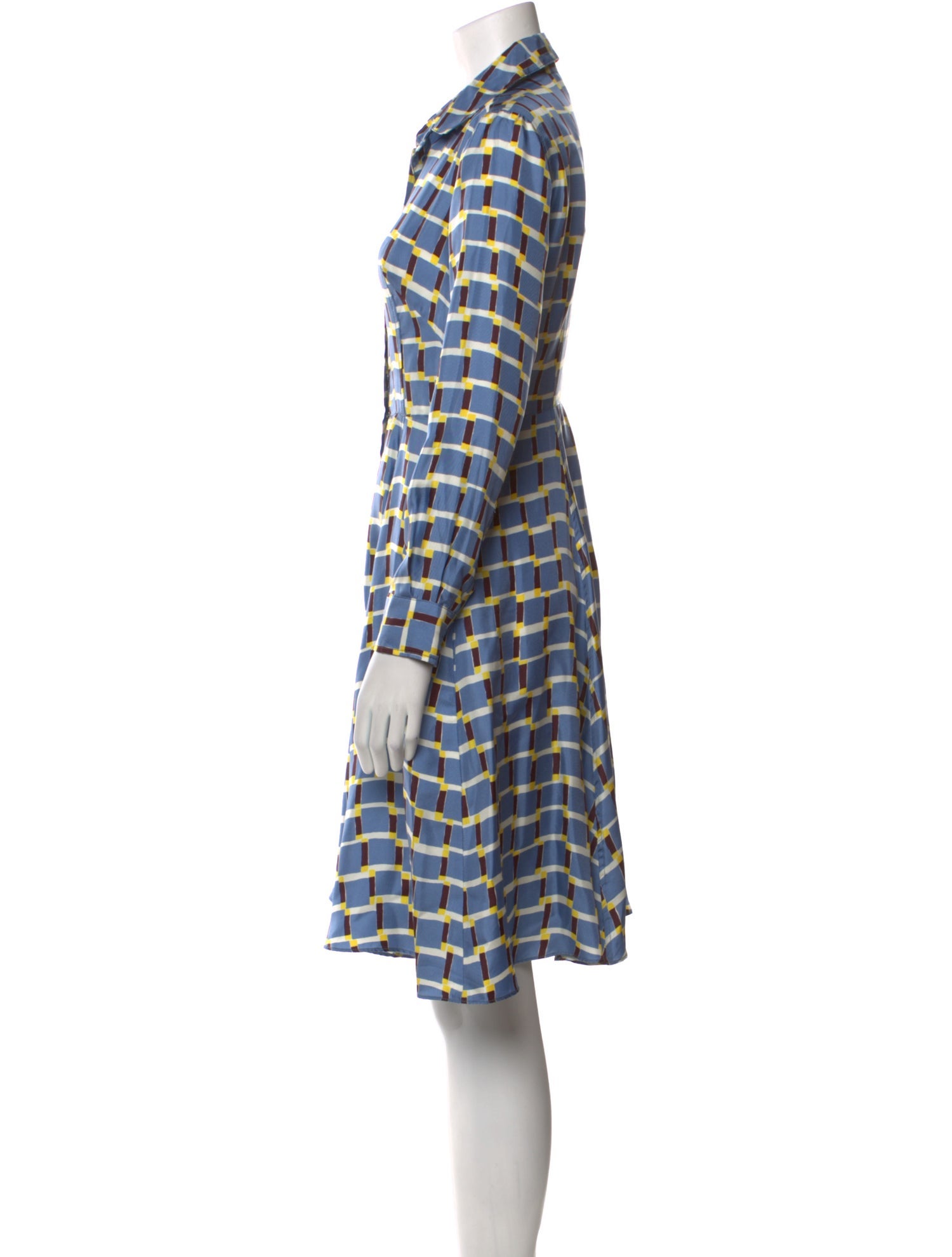 Aspesi Silk Knee-Length Dress