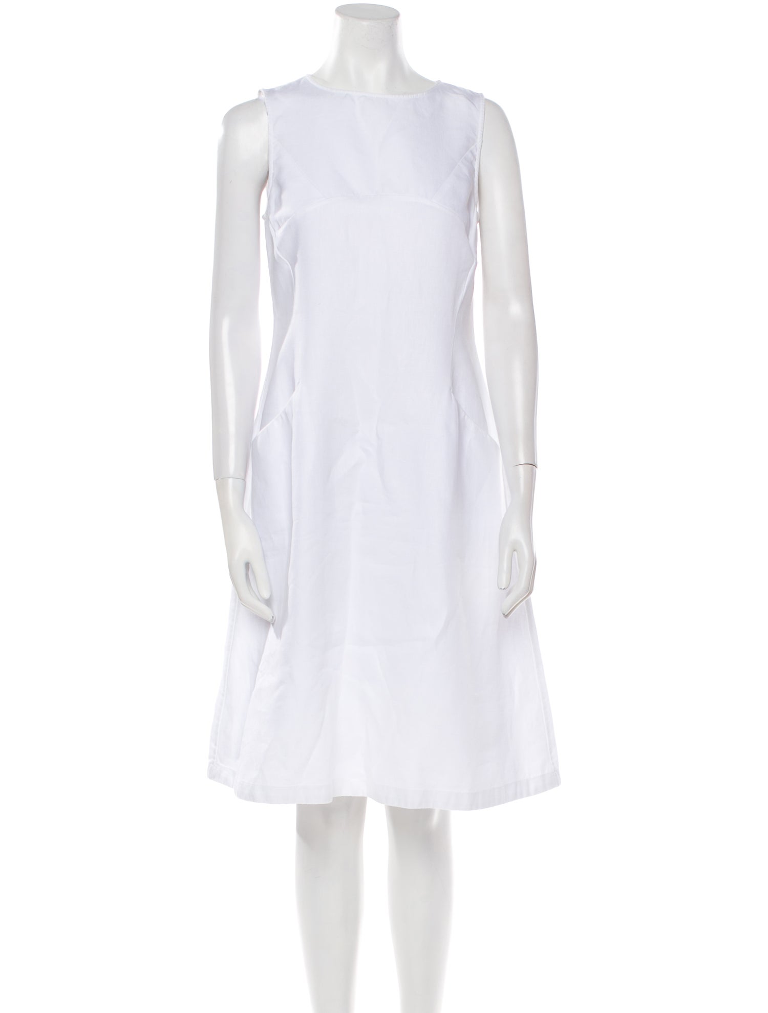 Aspesi Linen Knee-Length Dress