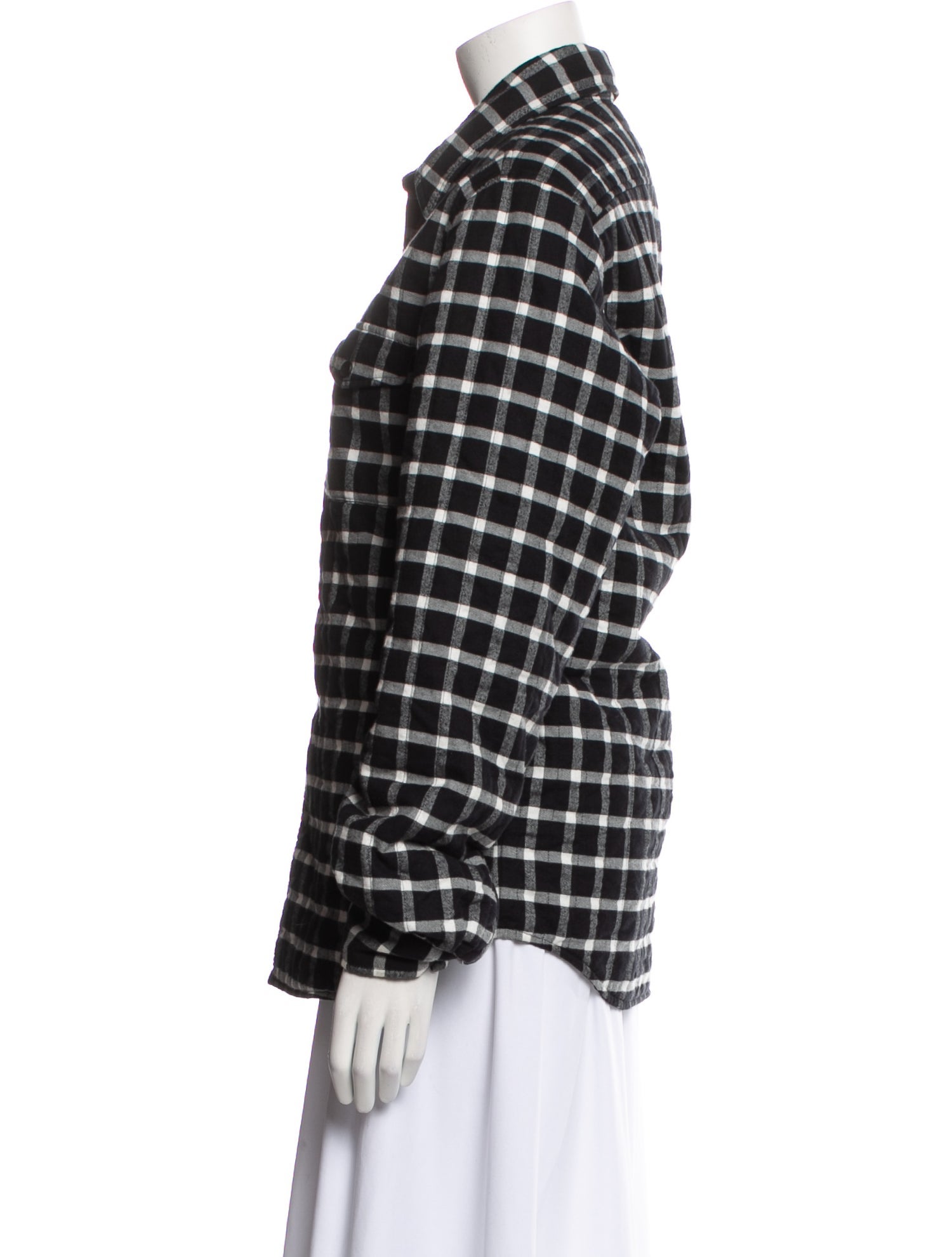 Aspesi Plaid Print Blazer