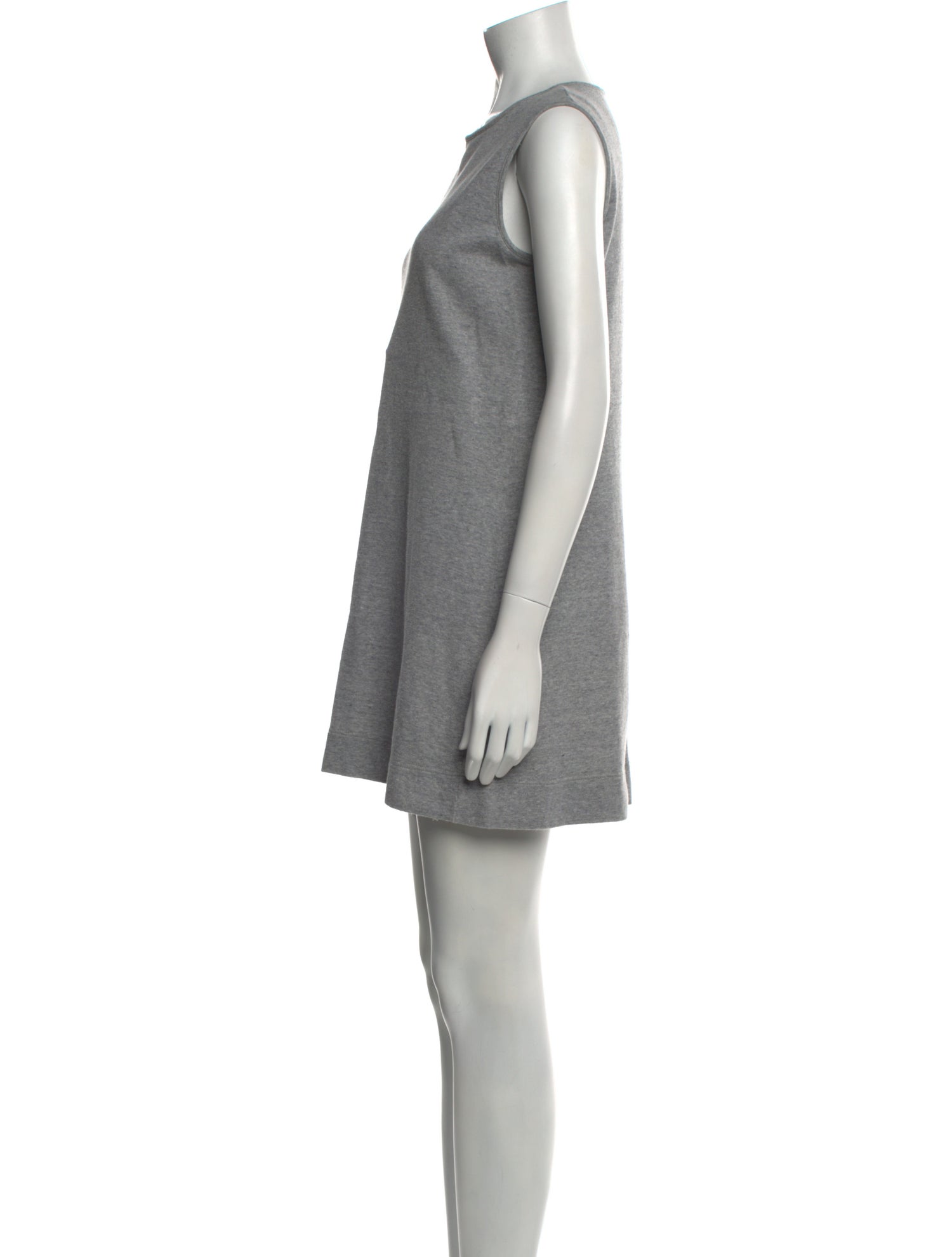 Aspesi Scoop Neck Mini Dress