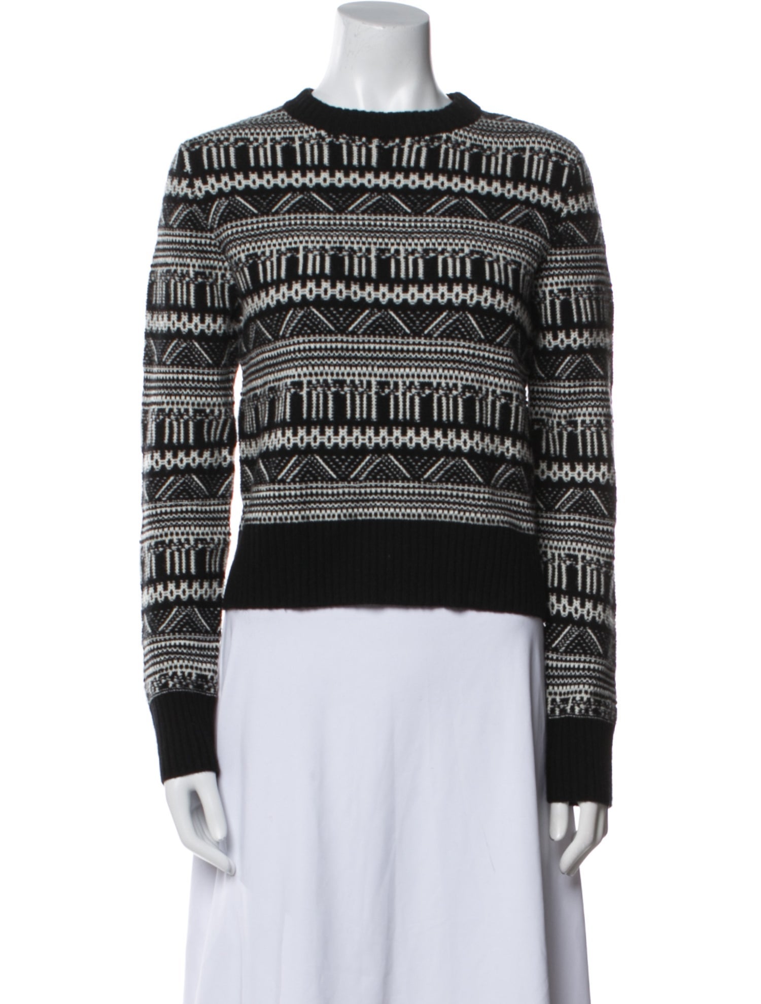 Aspesi Wool Printed Sweater w/ Tags