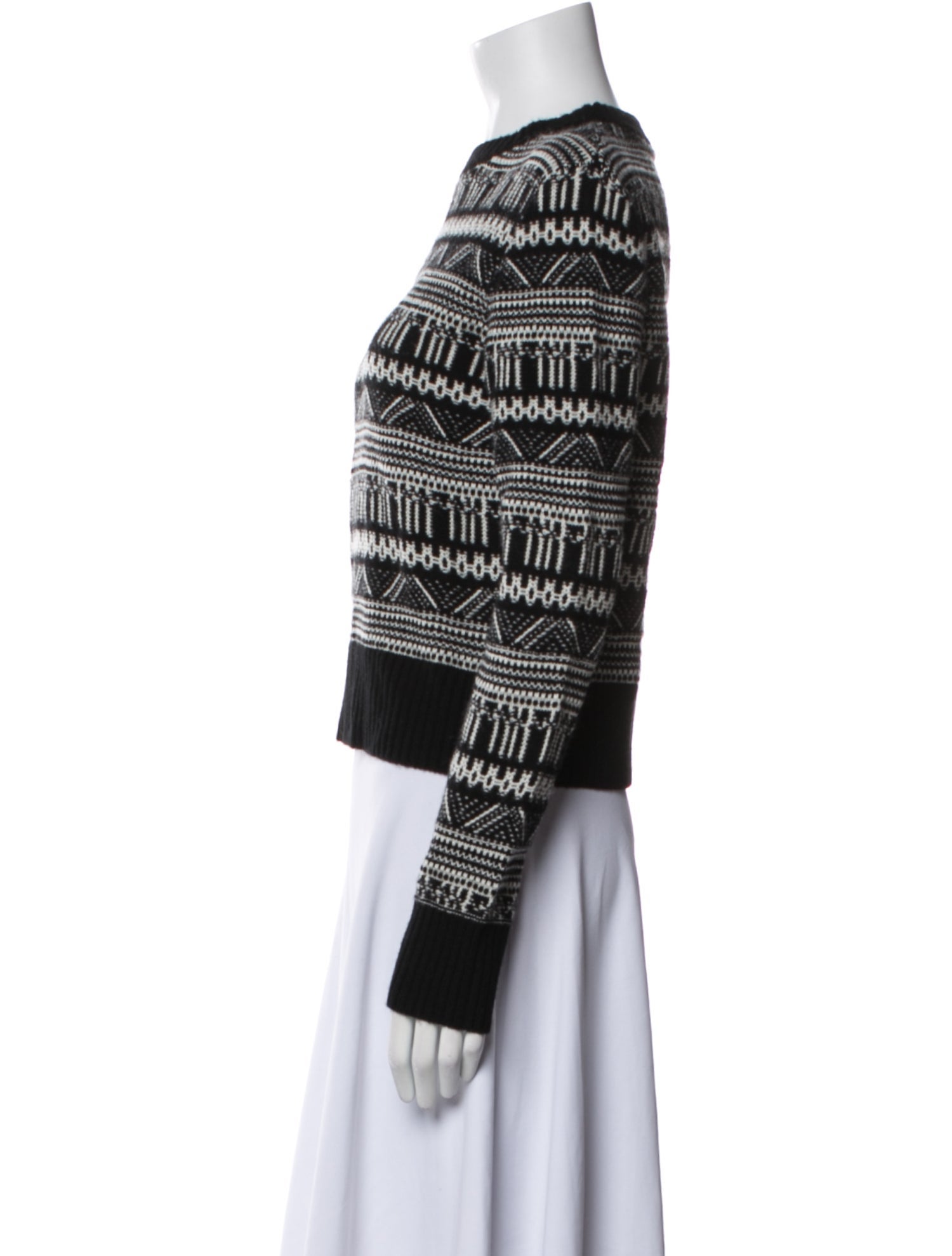 Aspesi Wool Printed Sweater w/ Tags