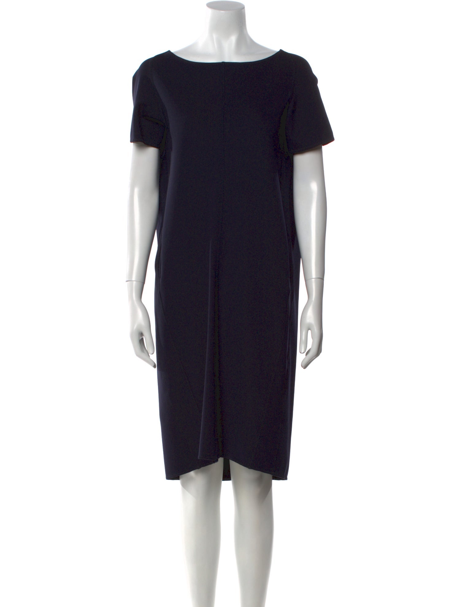 Aspesi Bateau Neckline Knee-Length Dress