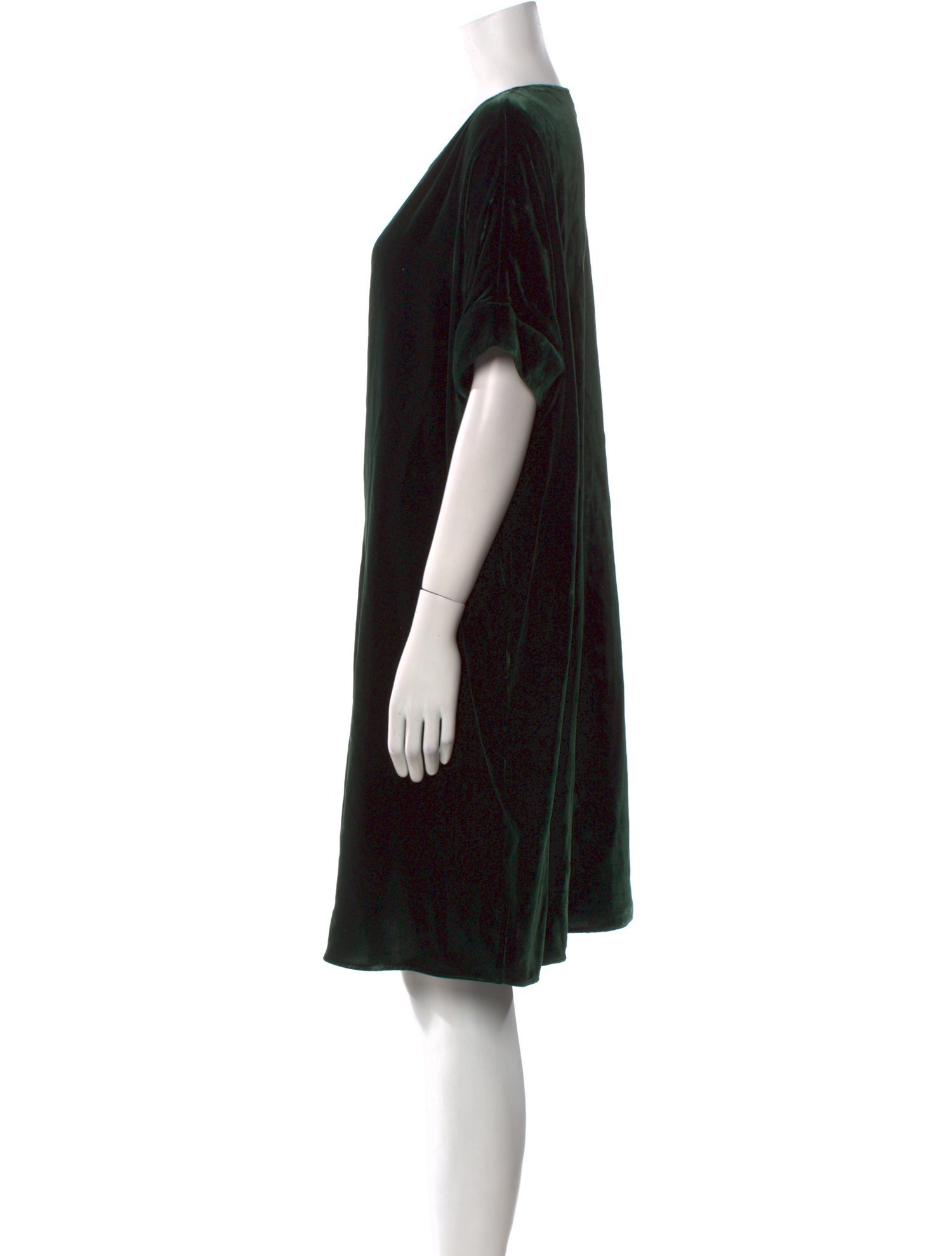 Aspesi Velvet Knee-Length Dress