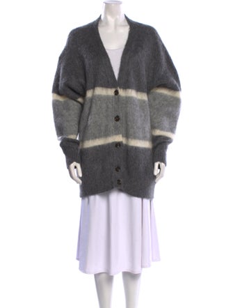 Aspesi Striped V-Neck Sweater