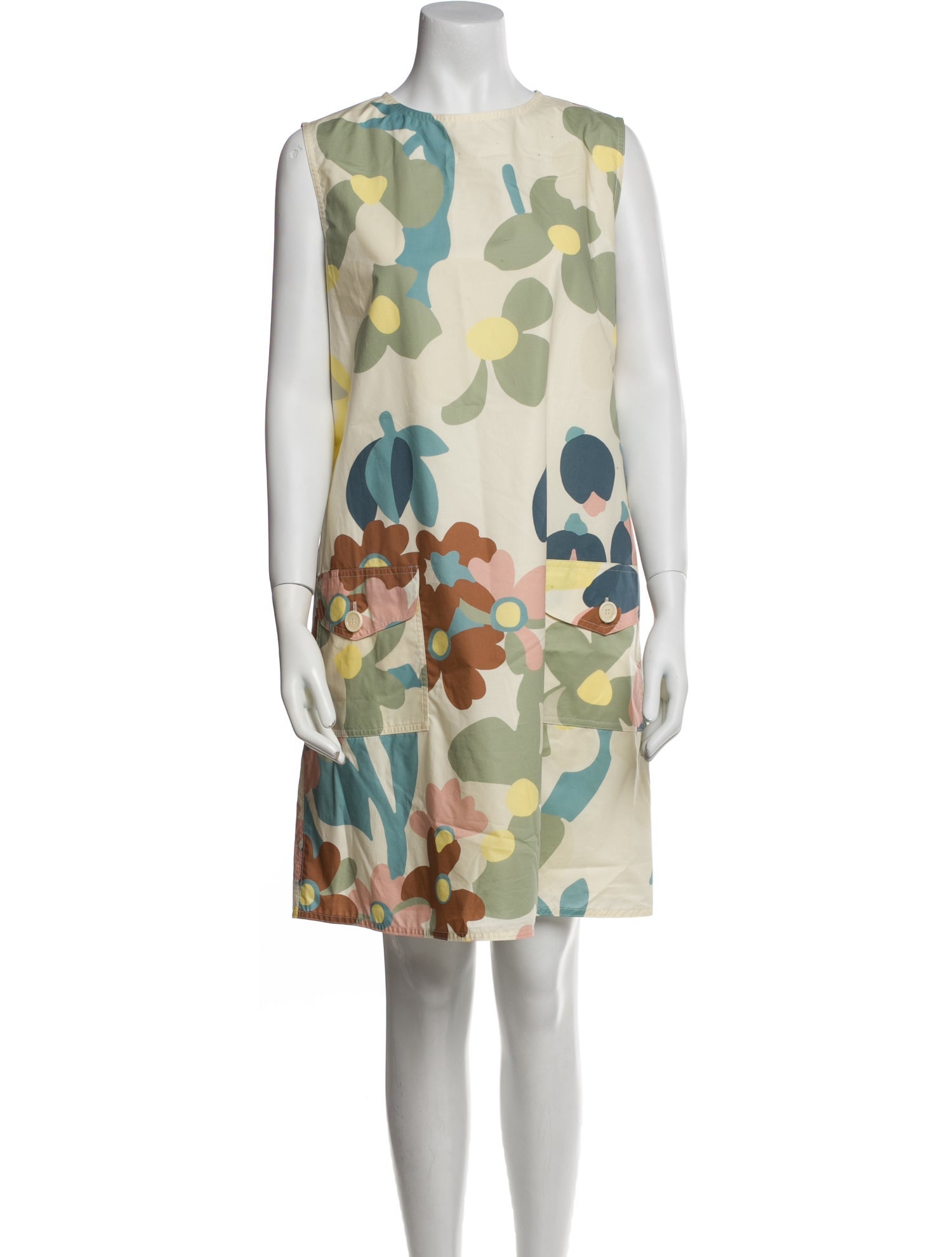 Aspesi Printed Mini Dress w/ Tags