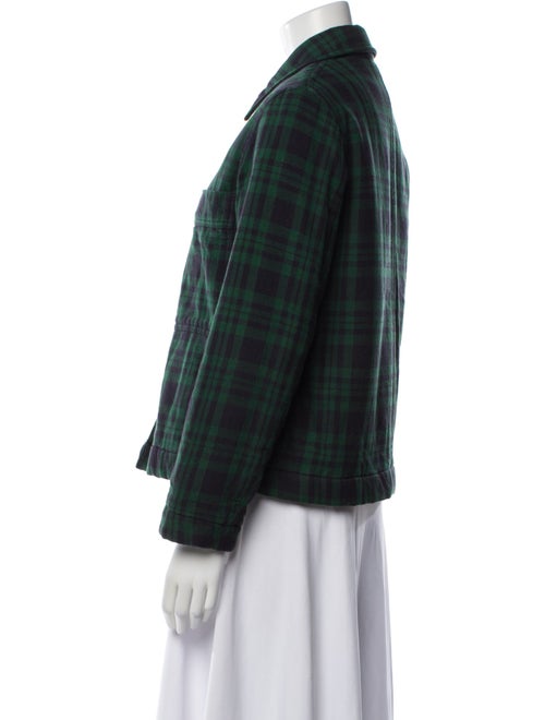 Aspesi Plaid Print Jacket