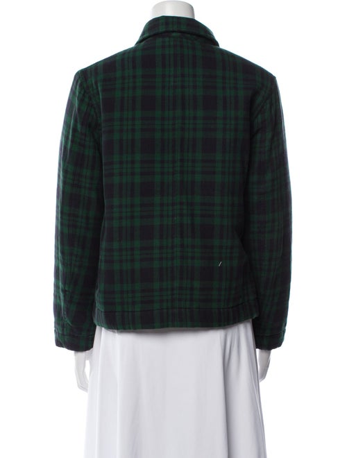 Aspesi Plaid Print Jacket