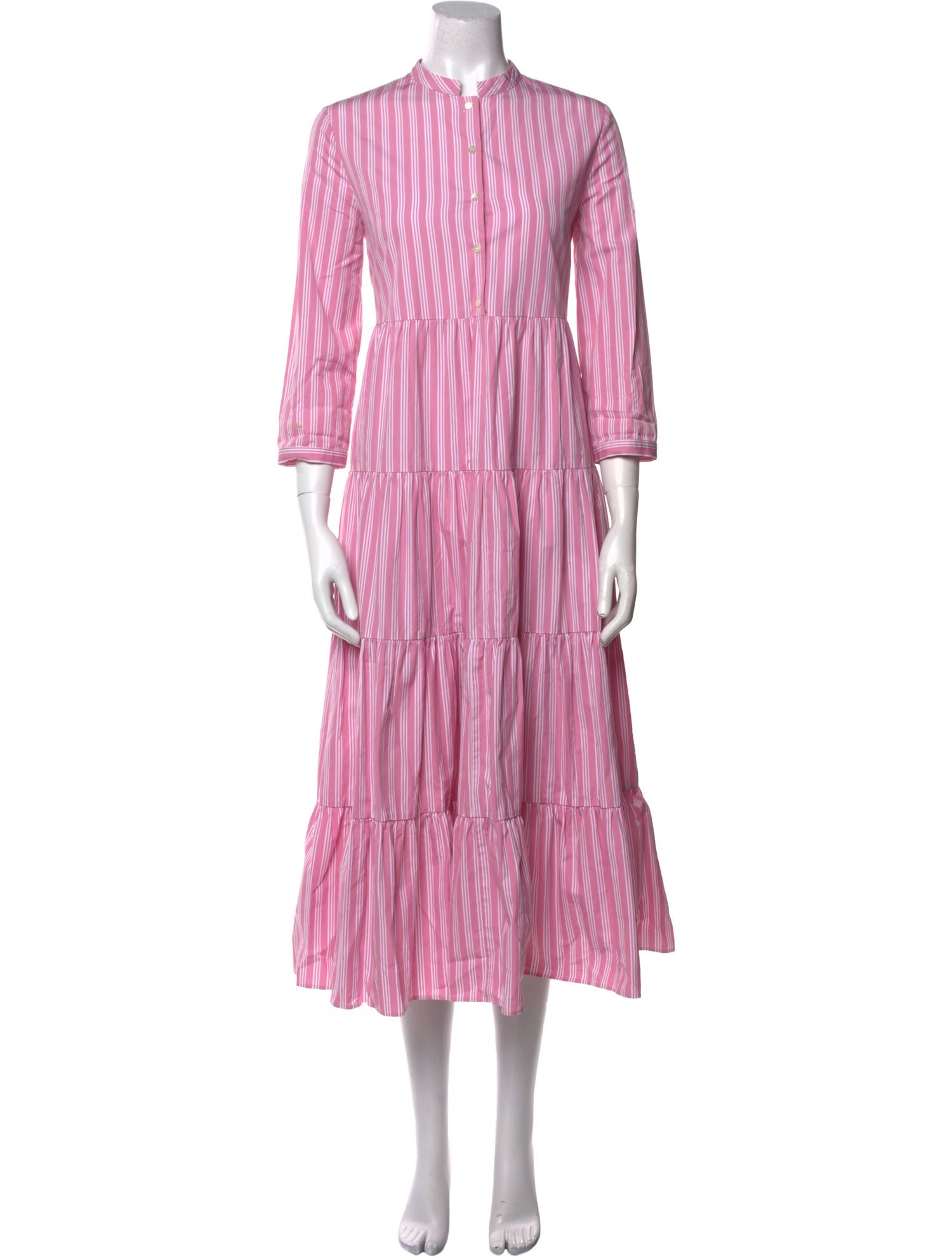 Aspesi Striped Long Dress