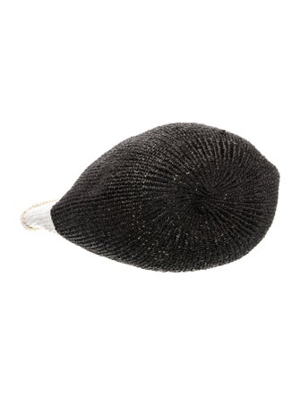 Aspesi Raffia Top Handle Bag