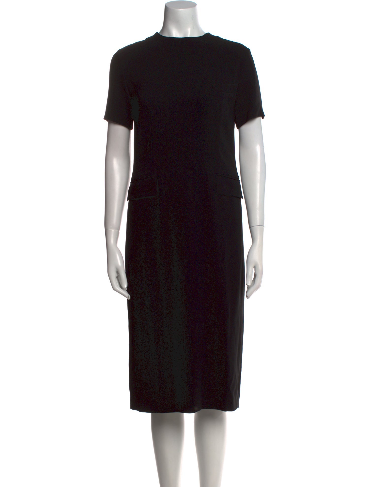 Aspesi Crew Neck Midi Length Dress