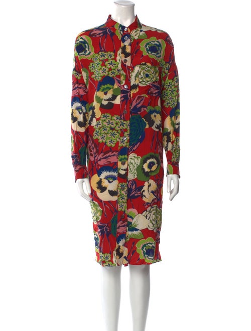 Aspesi Silk Knee-Length Dress