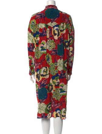 Aspesi Silk Knee-Length Dress