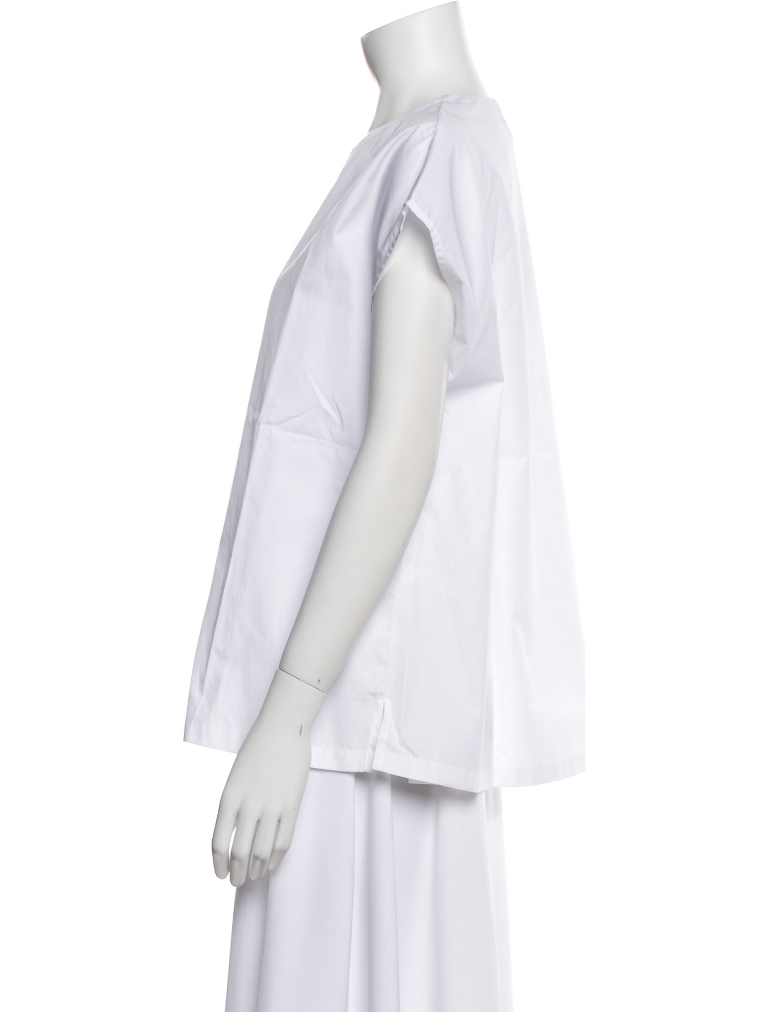 Aspesi Silk V-Neck Blouse w/ Tags