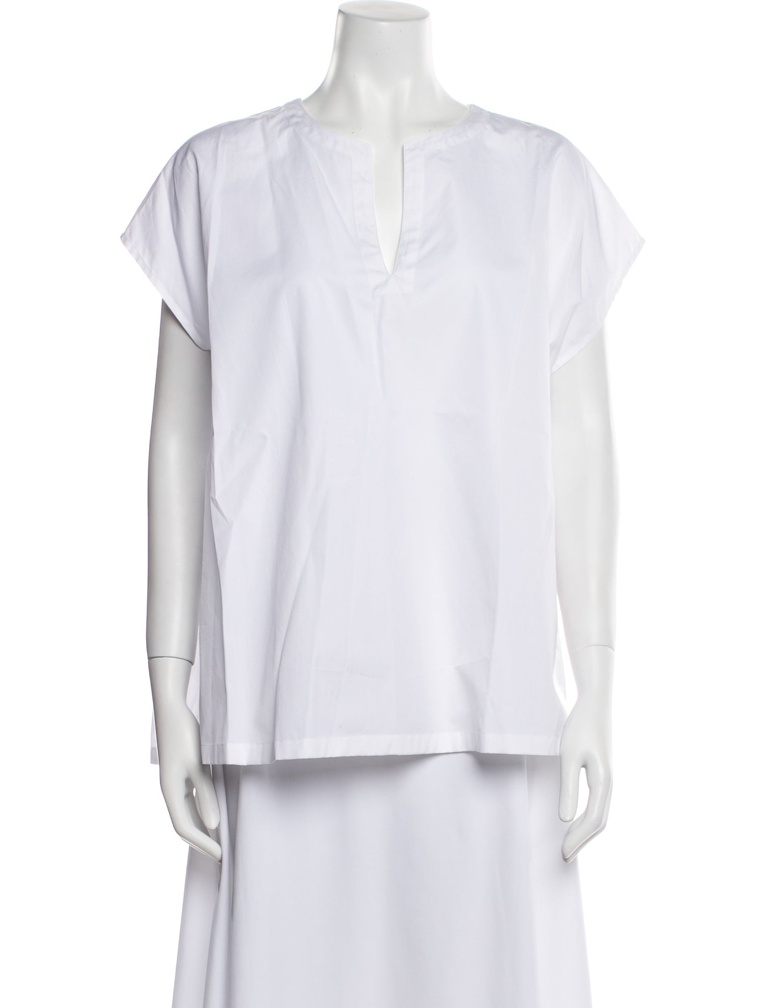Aspesi V-Neck Short Sleeve Blouse w/ Tags