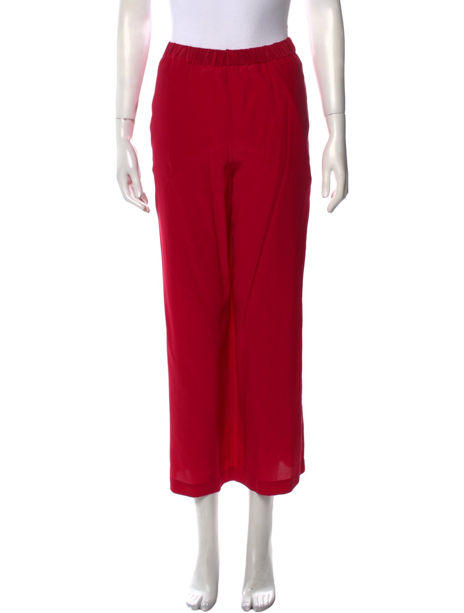 Aspesi Silk Wide Leg Pants