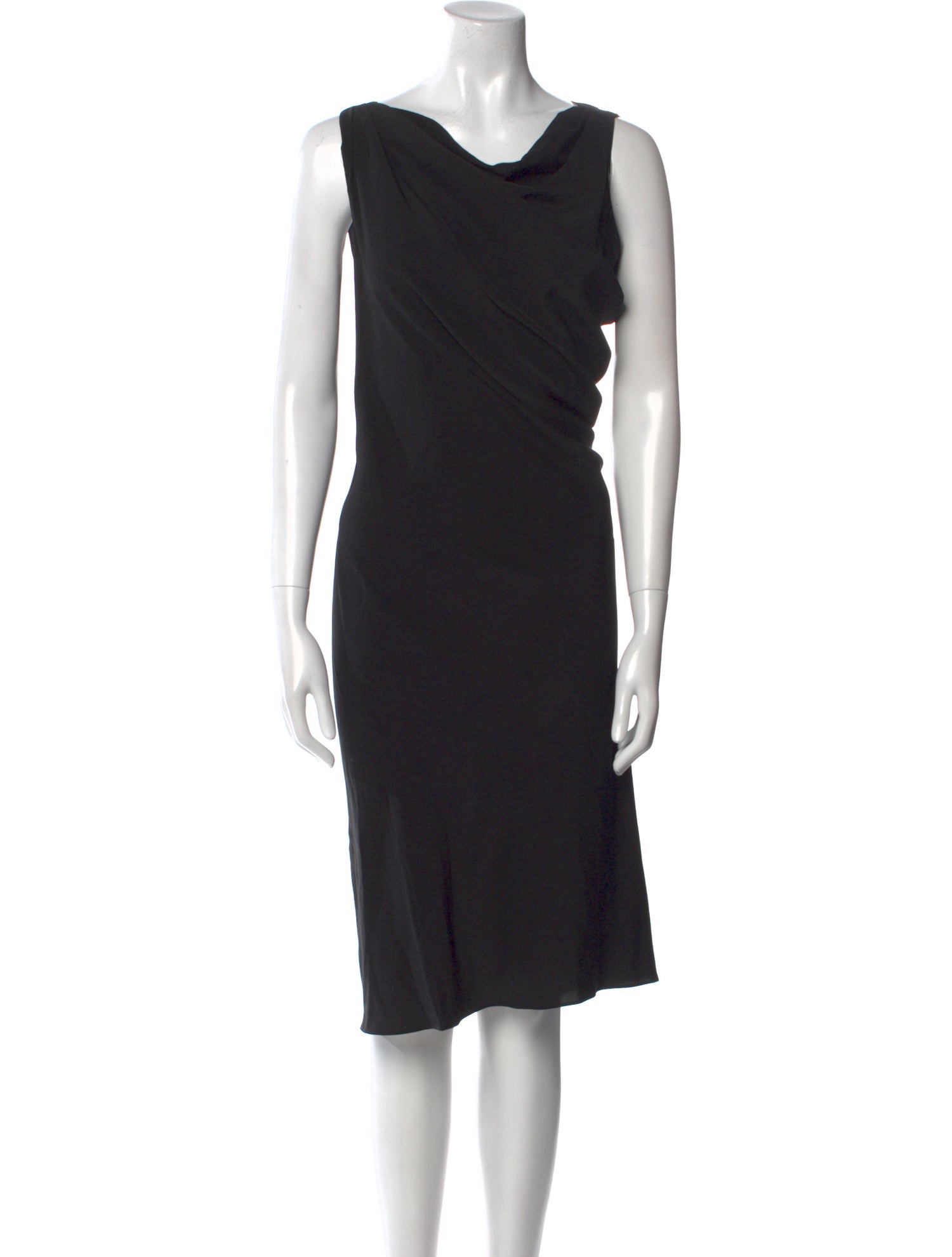 Aspesi Silk Midi Length Dress