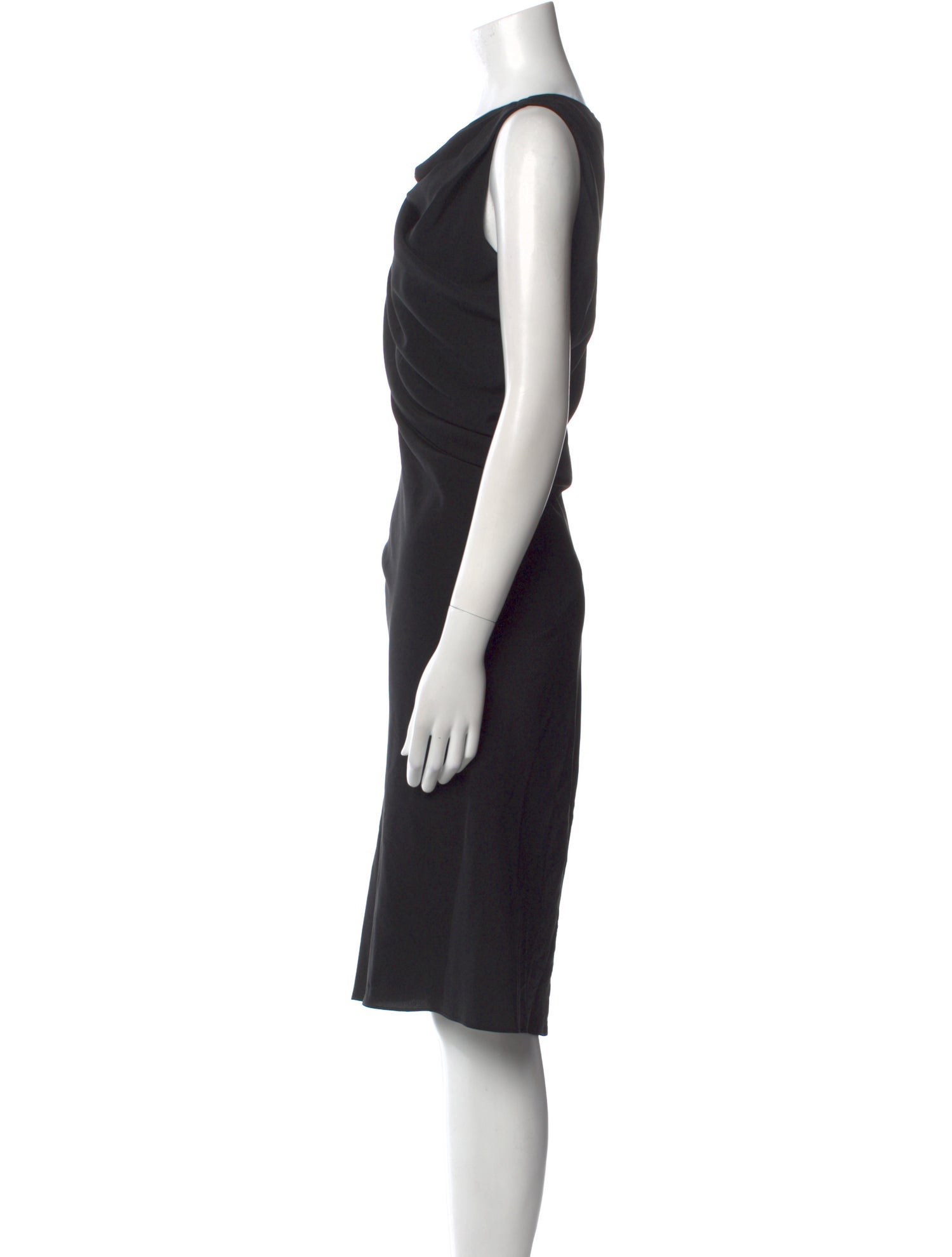 Aspesi Silk Midi Length Dress