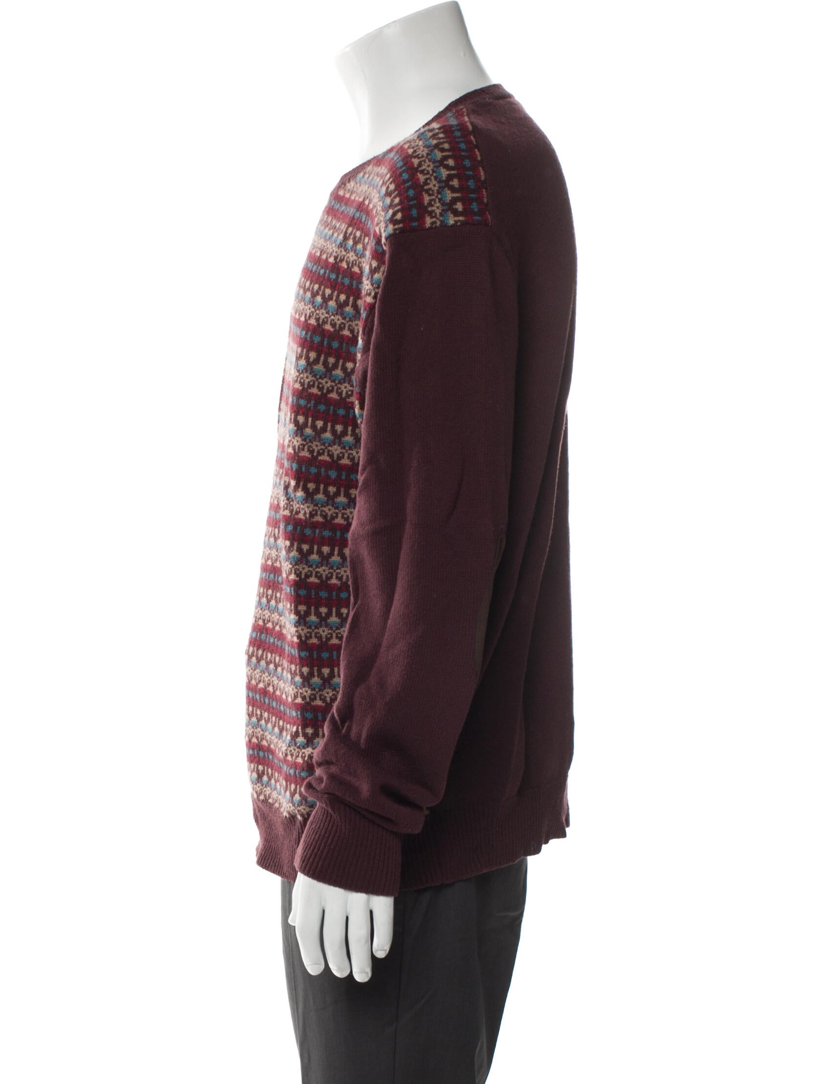 Aspesi Wool Printed Pullover