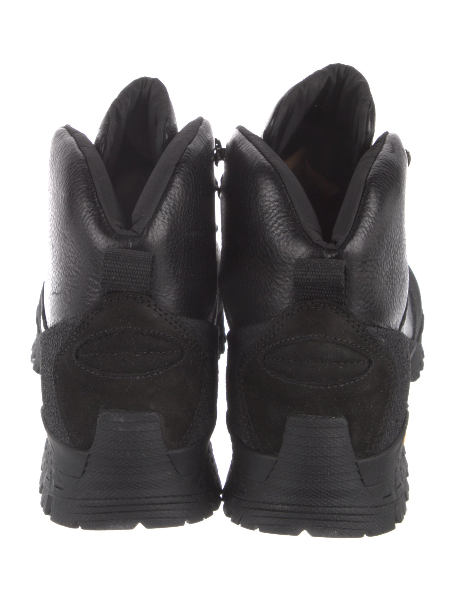 1017 ALYX 9SM x ROA Leather Hiking Boots - Black Boots, Shoes