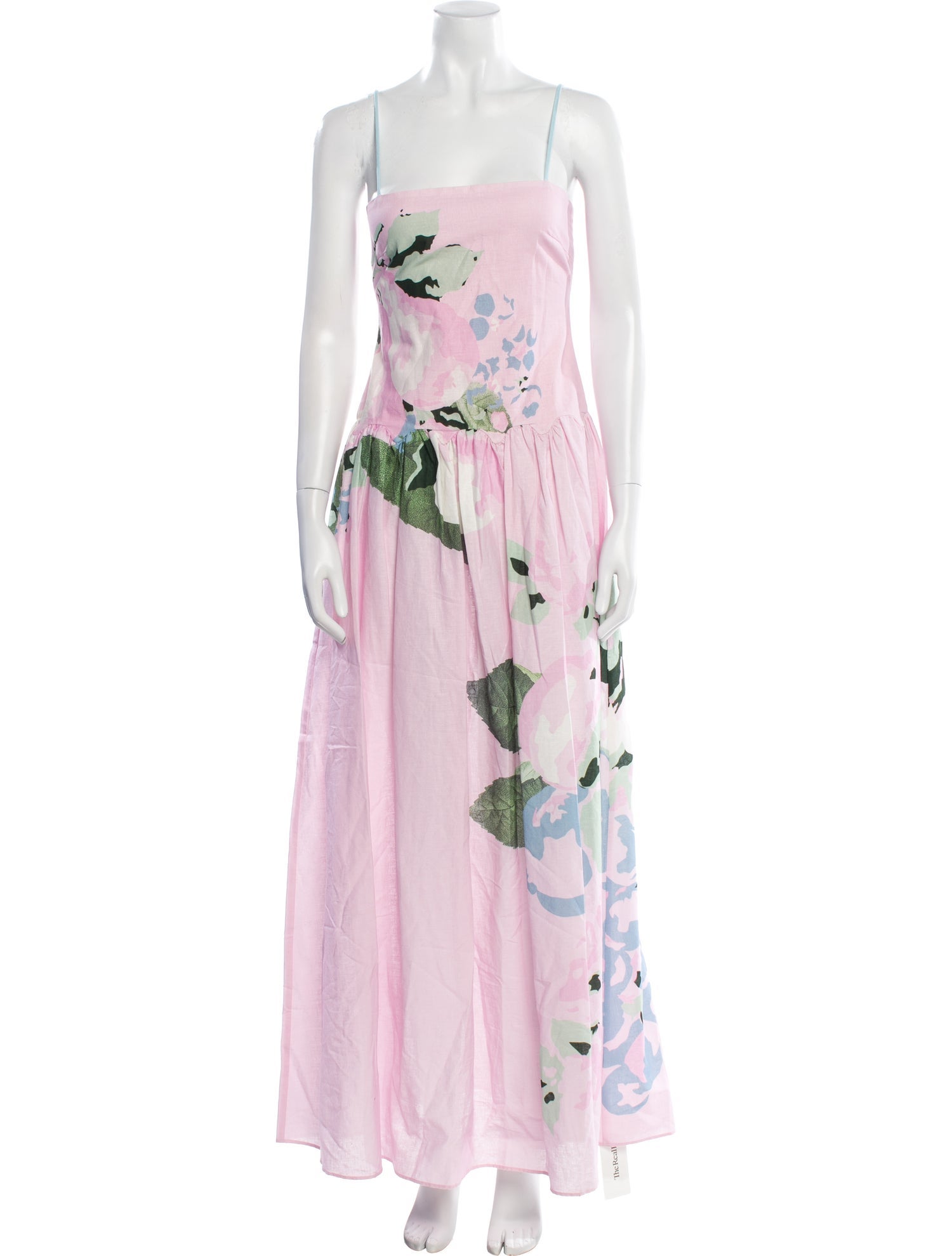 Aston Studio Floral Print Long Dress w/ Tags