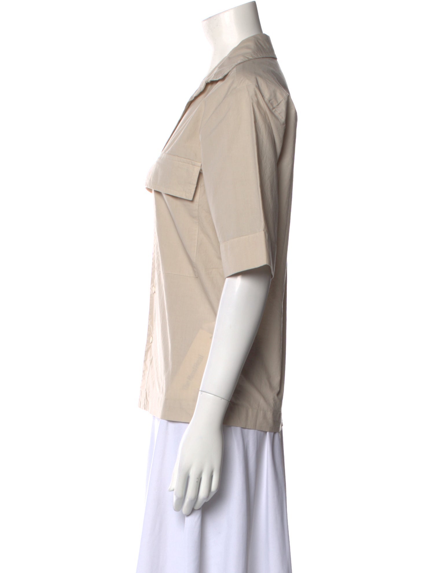 A Shirt Thing Short Sleeve Button-Up Top w/ Tags