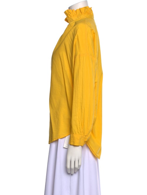 A Shirt Thing V-Neck Long Sleeve Blouse