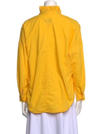 A Shirt Thing V-Neck Long Sleeve Blouse