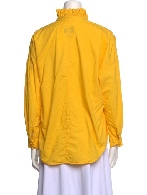 A Shirt Thing V-Neck Long Sleeve Blouse