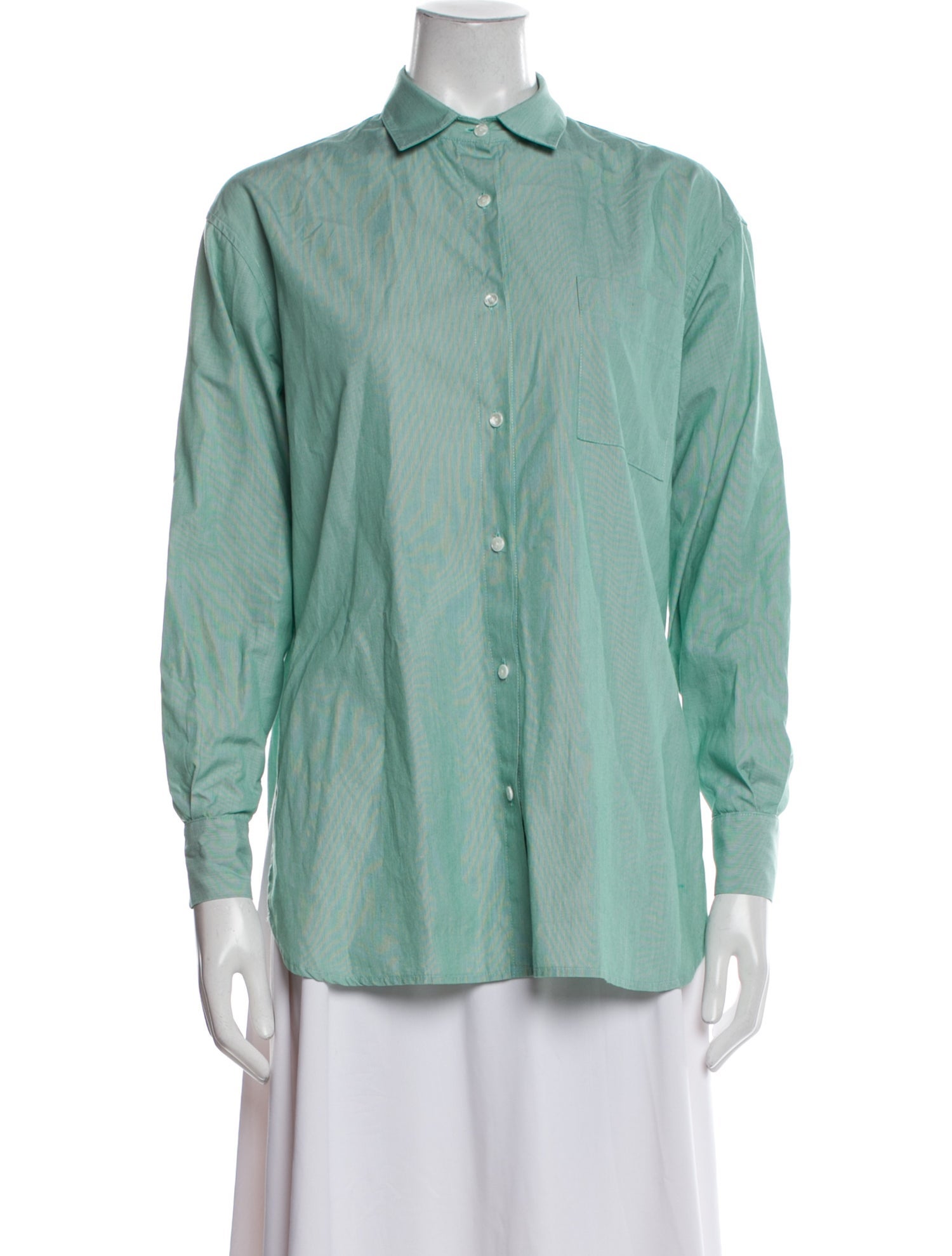 A Shirt Thing Long Sleeve Button-Up Top