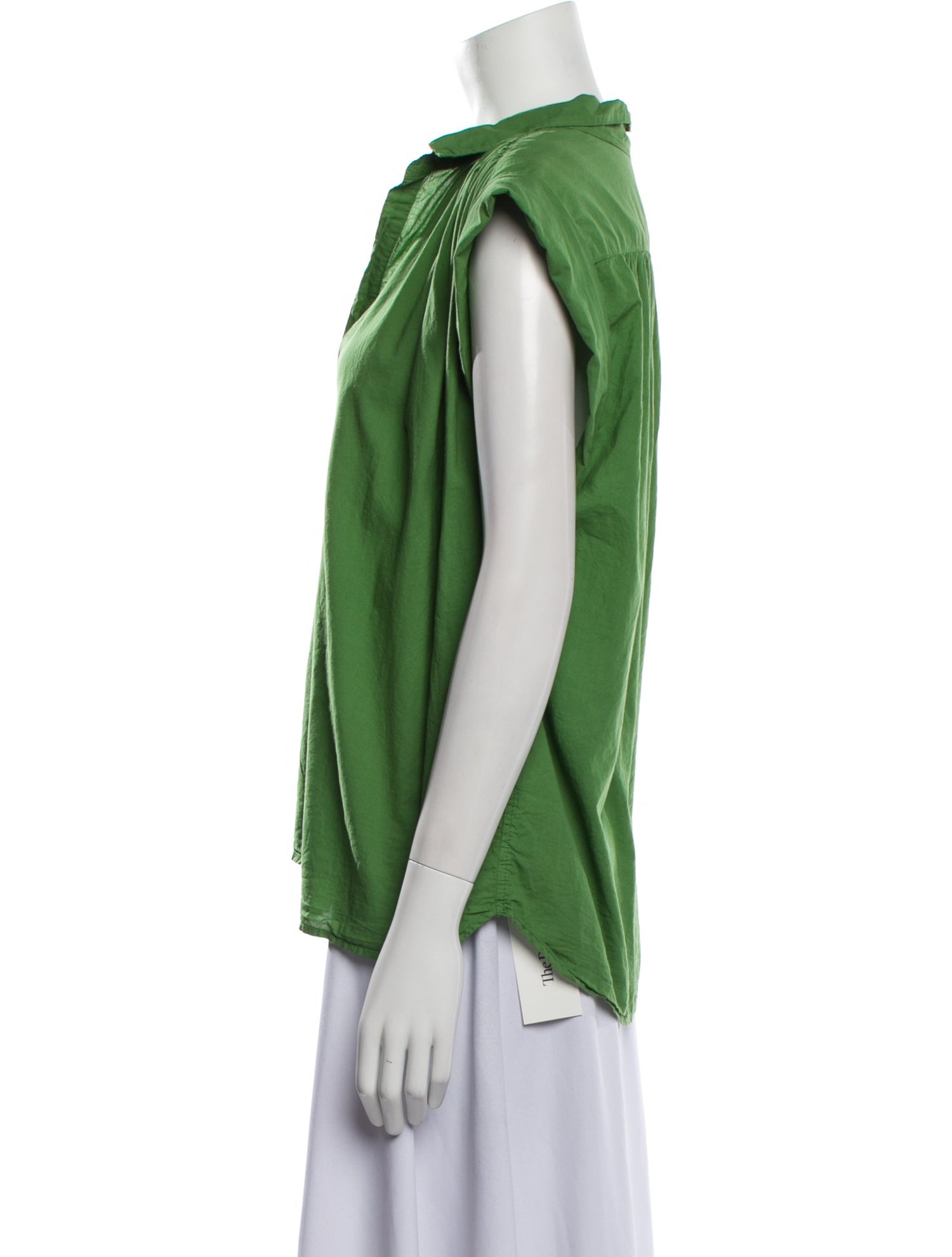 A Shirt Thing V-Neck Short Sleeve Blouse w/ Tags