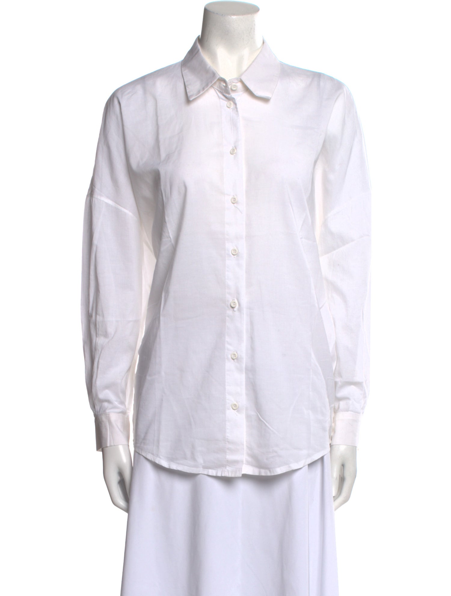 A Shirt Thing Long Sleeve Button-Up Top