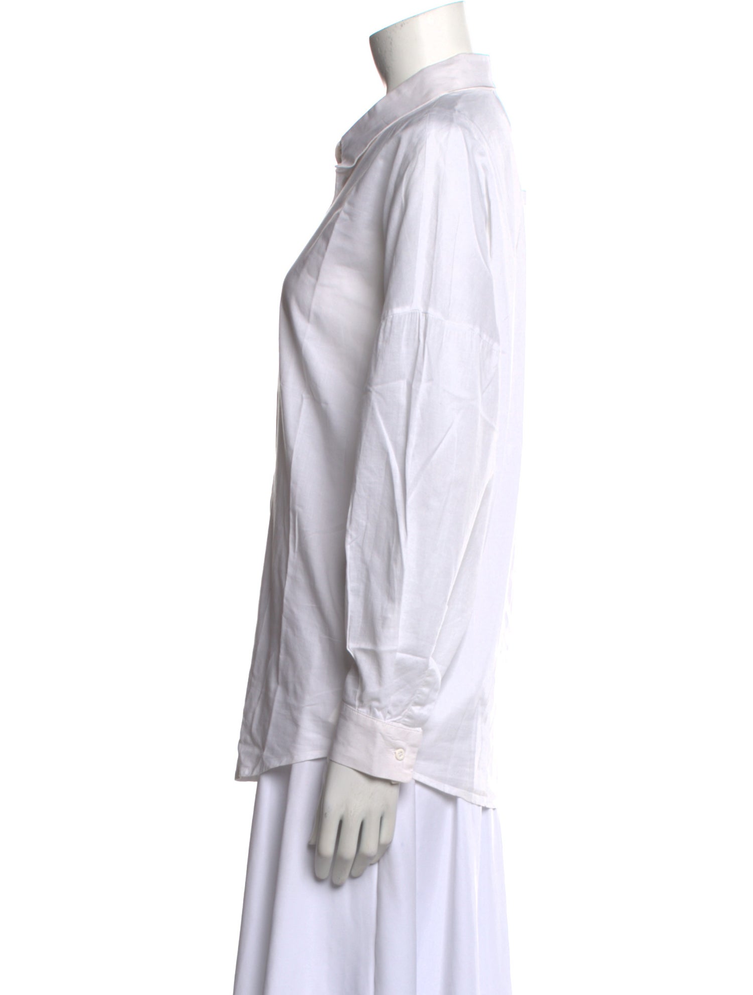 A Shirt Thing Long Sleeve Button-Up Top