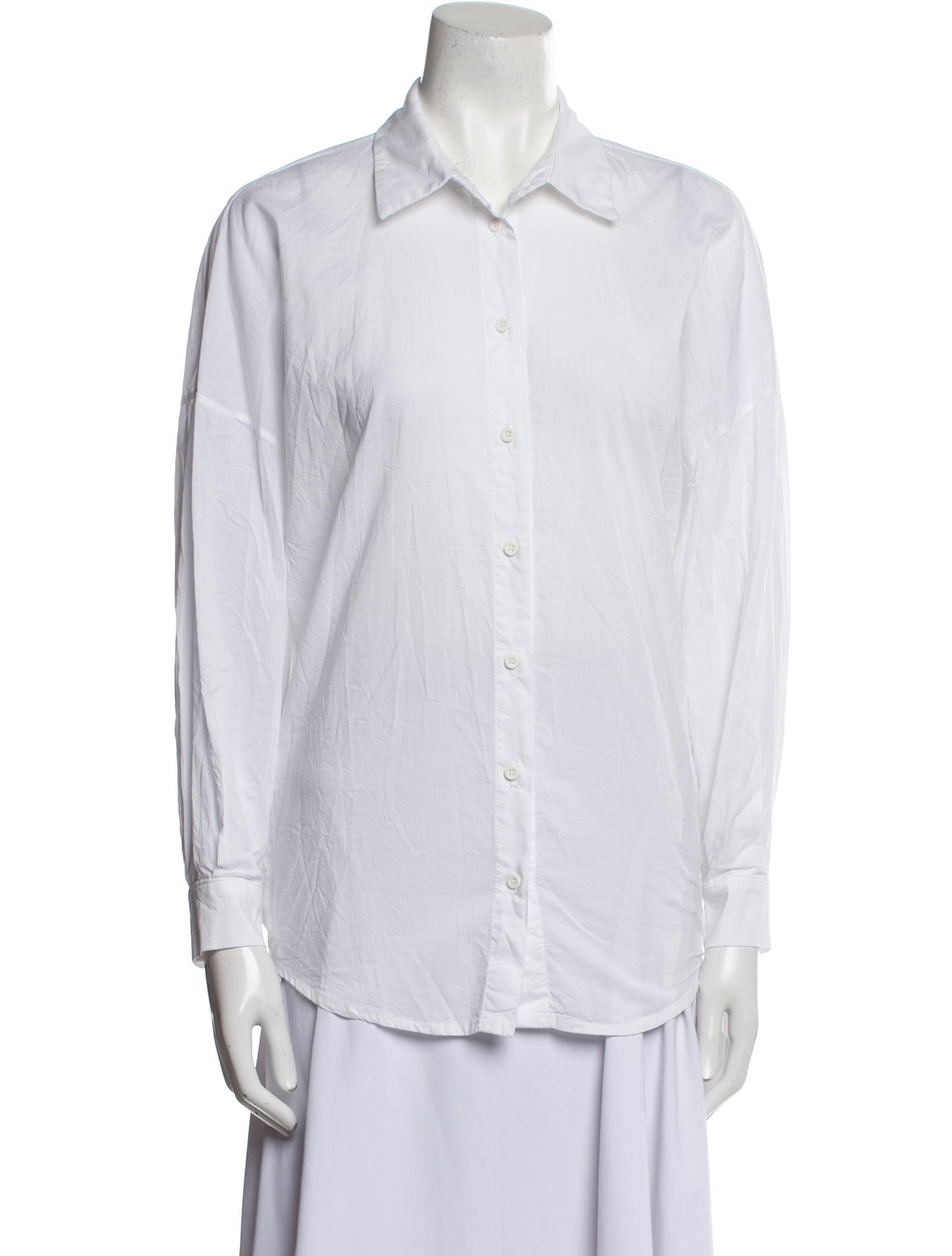 A Shirt Thing Long Sleeve Button-Up Top